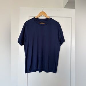 Eton Men’s Blue Slim-Fit Jersey T-Shirt - Size XXL
